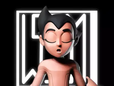 ASTRO BOY N2 - LITTLE MACHINE WESM COLLECTION 3D print model 3D print model