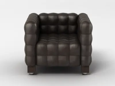 Josef Hoffman Cubis Chair 3D model