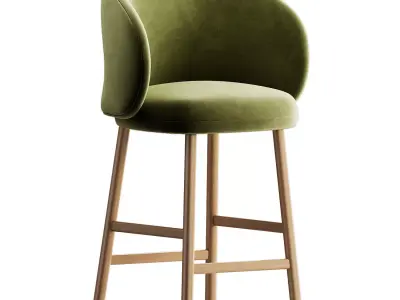  Pottolo Low Stool 3D model