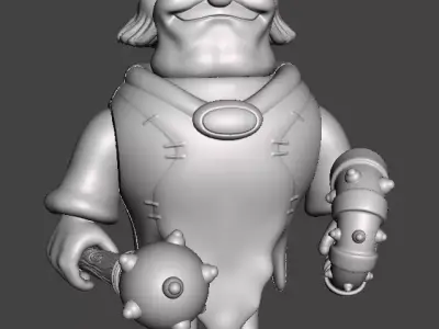 STL File 3D Ewoks Bondo 3D print model 3D print model  3D print model