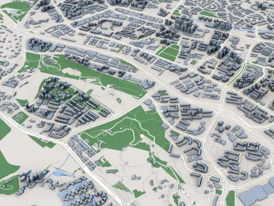 Singapore 3D model