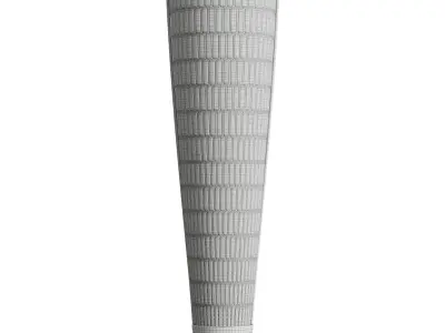 Hilliard Tusk Sconce 3D model