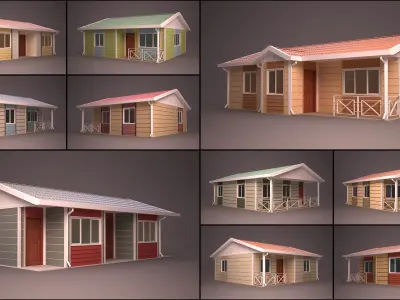HOME COLLECTION 3 house 3D model