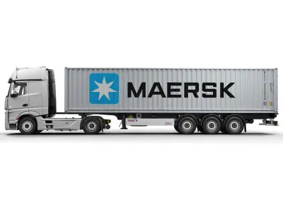  Mercedes Actros Container 