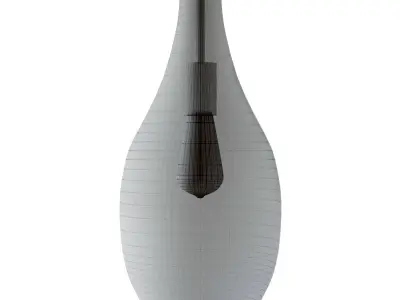 Pendant lamp Plum Pear Pendant 3D model