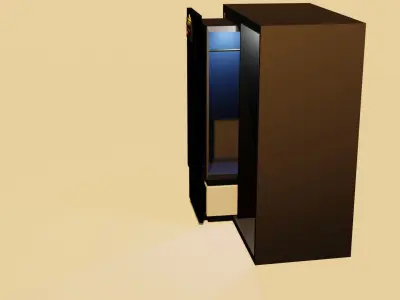 Modren closet 3D model