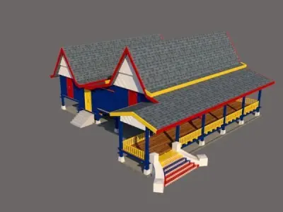 RUMAH TRADISIONAL MELAYU MELAKA NEGERI BERSEJARAH Free 3D print model