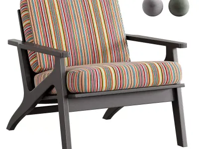 Breeze Armchair 3D model