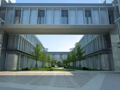 Office building 3D model