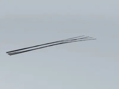 Eco Rail Snow Track R/Point Old Steam Days Free 3D model