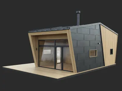 Shell House 3D model