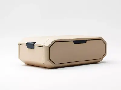 Futuristic Interiors Collection 3D Model Pack