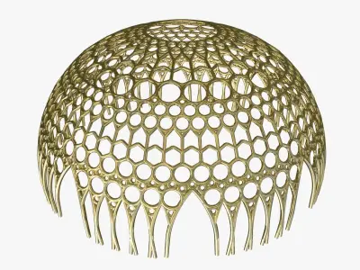 Al Wasl Dome Plaza Expo 2020 Dubai 3D print model