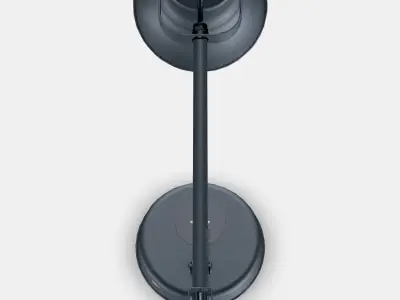 HEKTAR HECTAR Work lamp with wireless charging function Low-poly 3D model