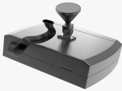 Projector machine with handle 3D model