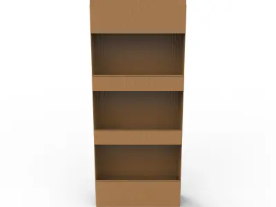 Point of Sale Cardboard Display Stand Texture