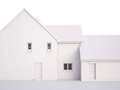 British House Galley Common B 3D model