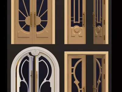 4 DOORS 3D model