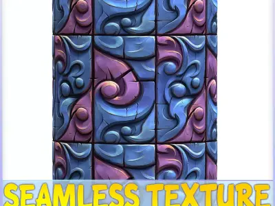 Stylized Wall Seamless Texture Texture 62