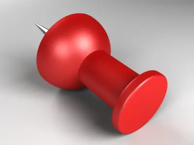 Mark Pin  3D model