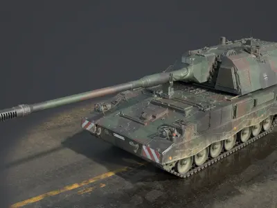  PZH-2000 Self Propelled Howitzer 