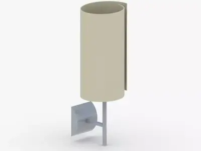 1477 - Bra Lamp Low-poly 3D model