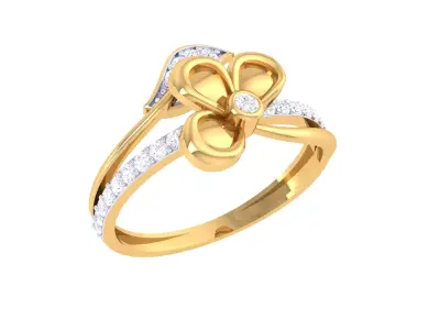 Women Ring MTL 3dm STL OBJ FBX Details 3D print model 21