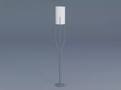 Floor Lamp Low-poly 3D model