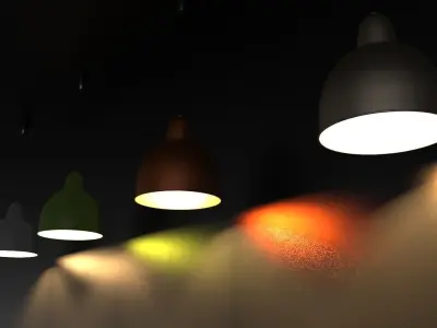 Indoor Lamp 02 3D model