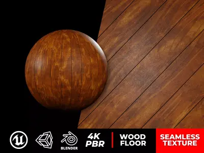 PBR Wood Texture Seamless 4K Photorealistic 09 - Archviz - Games Texture