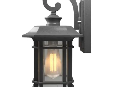Emliviar Outdoor Wall Lanterns 3D model