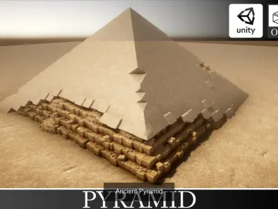 Ancient Egypt Environment Collection 3D Model Pack