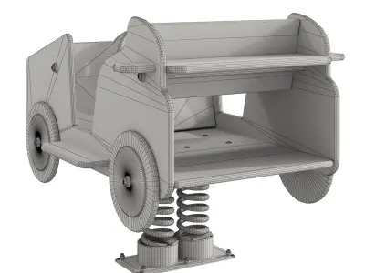 Spring rocking machines 2 3D model