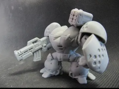 CHIBI-TECH SD - ANACONDA CORE 3D print model