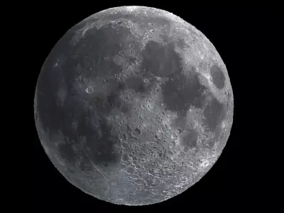 Moon 3D Model 3D model