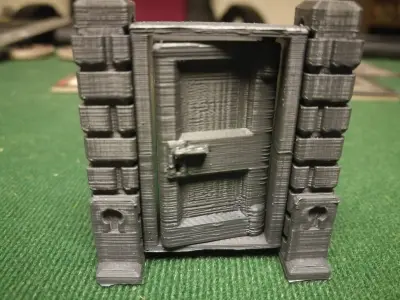 Doors for Resident evil 2 Free 3D print model