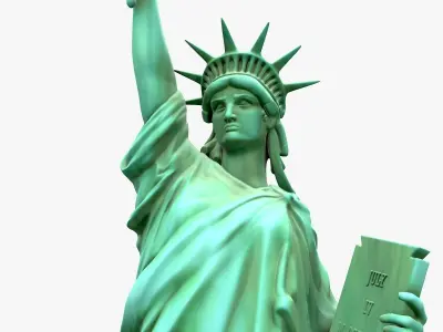 Statue Of The Liberty 3D model