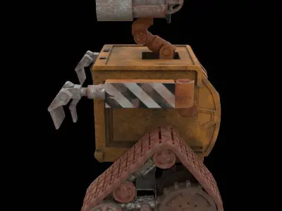 WALL-E wall - e robot 3D model