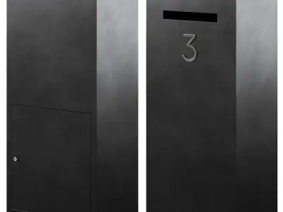 Mailboxes by Adezz 3D model