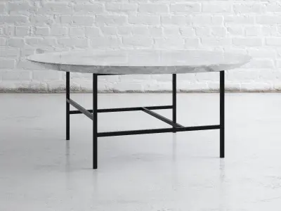 Small Table Trio SQ 3D model