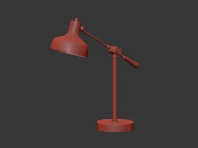 Movable Table Lamp 3D model
