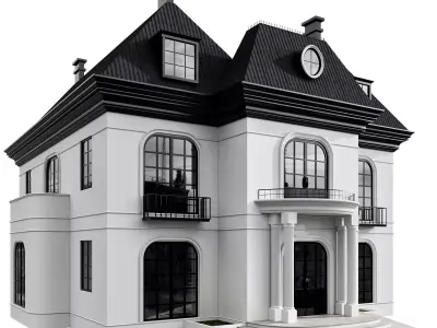 MODERN HOUSE NO27 A 3D model