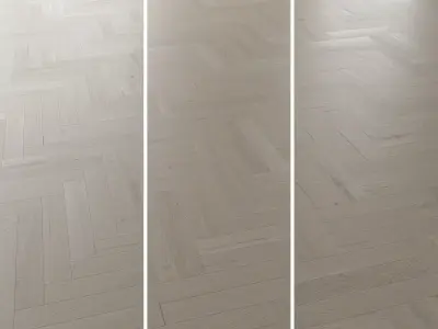  Parquet Oak Mist New Firestop set 2 3D model