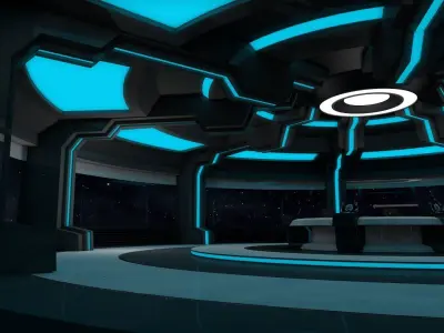 Sci Fi Room 3D model