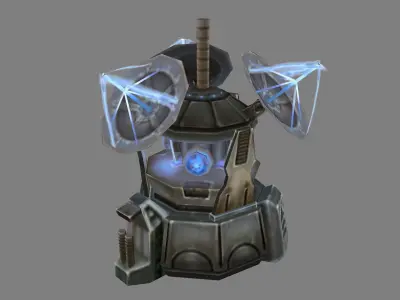 Energy device - radar 01 3D model