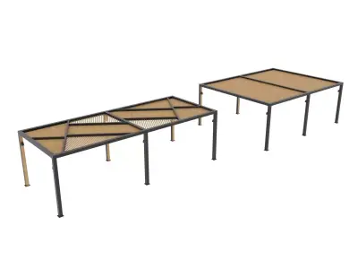 Pergolas 3D model