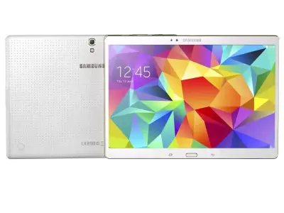 Samsung Galaxy Tab S 10 Dazzling White 3D model
