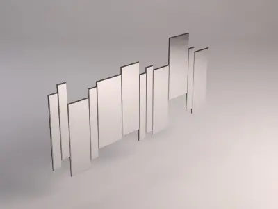 MIRROR---Offset frieze 3D model