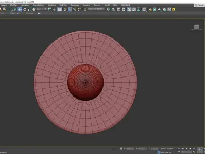 BLESS ROUND WALL Low-poly 3D model