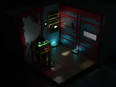 rainbow six room 3D model